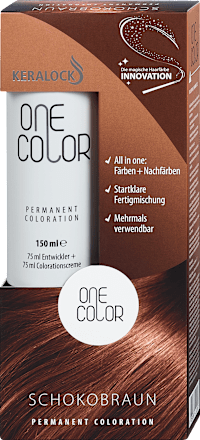 Permanente Coloration - Schokobraun Keralock