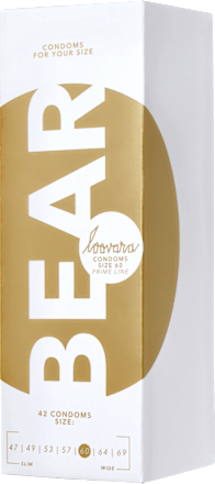 Kondome Bear, Breite 60mm loovara INTIMATE