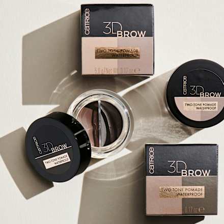 Augenbrauenpomade 3D Two-Tone Waterproof 010 Light To Medium CATRICE