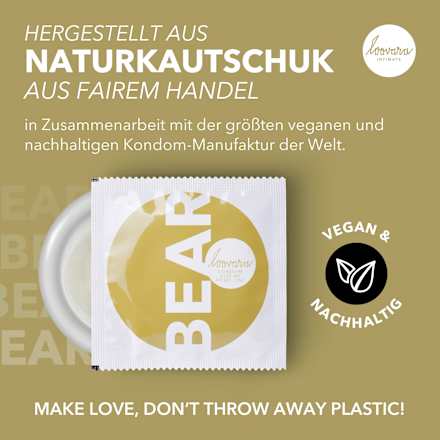 Kondome Bear, Breite 60mm loovara INTIMATE