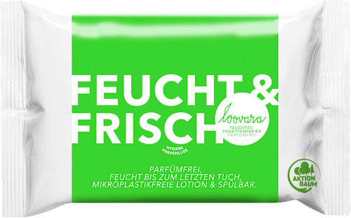 Feuchtes Toilettenpapier Feucht & Frisch loovara INTIMATE