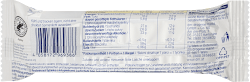 Energetska štanglica sa 50% proteina i ukusom krispi bele čokolade, prelivena belom čokoladom Sportness