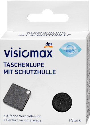 Žepna lupa z zaščitno torbico Visiomax