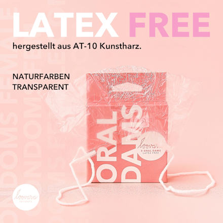 Lecktücher - Oral Dams, latexfrei loovara INTIMATE