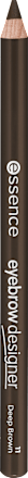 Ceruzka na obočie Eyebrow Designer 11 Deep Brown essence