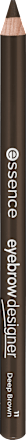 Augenbrauenstift Designer 11 Deep Brown essence