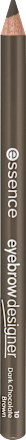 Augenbrauenstift Designer 10 Dark Chocolate Brown essence