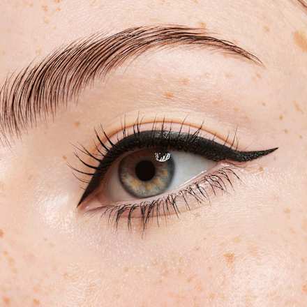 Eyeliner Brush Ink Tattoo Waterproof 010 Black CATRICE