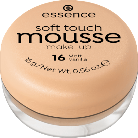Foundation Soft Touch Mousse 16 Matt Vanilla essence