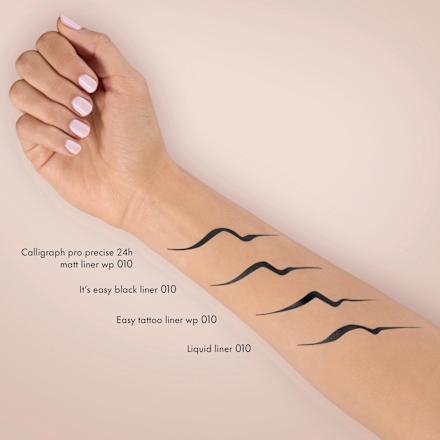 oční linky voděodolné Calligraph Pro Precise 010 Intense Black CATRICE