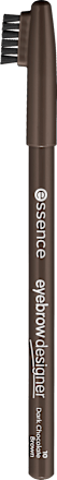 Svinčnik za obrvi Eyebrow Designer, 10 Dark Chocolate Brown essence