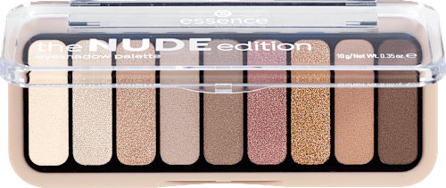 the Nude edition paleta sjenila za oči – 10 Pretty In Nude essence