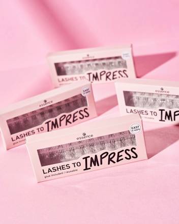 Künstliche Wimpern Set To Impress 07 Bundled Single Lashes (20 St) essence