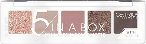 Lidschatten Palette 5 In a Box Mini 020 Soft Rose Look CATRICE