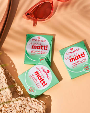 Mattierendes Papier All About Matt! Oil Control Paper essence