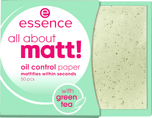 Mattierendes Papier All About Matt! Oil Control Paper essence