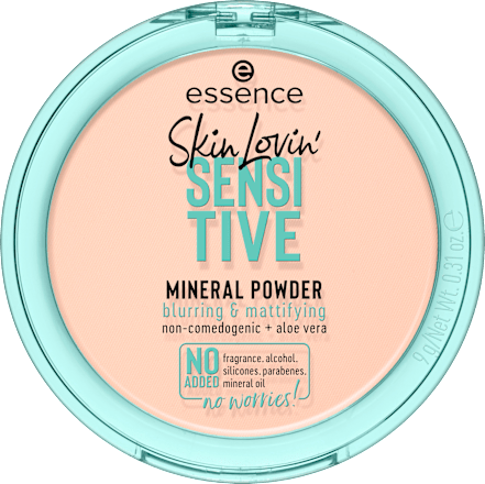 Kompakt Puder Skin Lovin Sensitive Mineral Translucent 01 essence