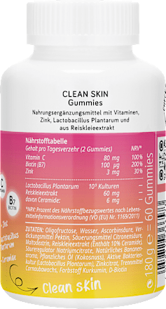INAO Clean Skin gummies by essence 60 Stück INAO