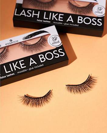 Künstliche Wimpern Like A Boss 03 Unique (1 Paar) essence