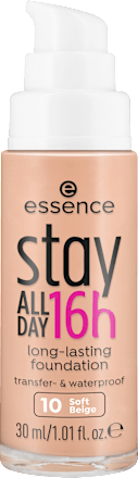 Foundation Stay All Day 16h Long-Lasting 10 Soft Beige essence