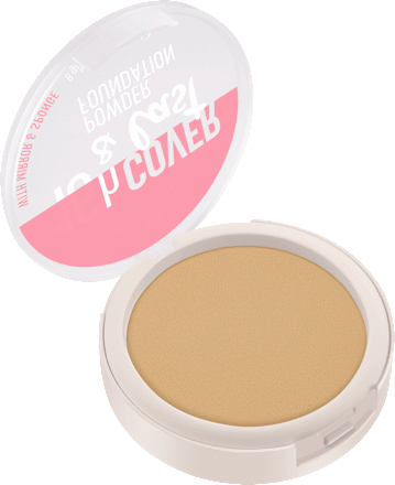 Foundation Make-Up 16h Cover & Last Powder 11 Honey Beige essence