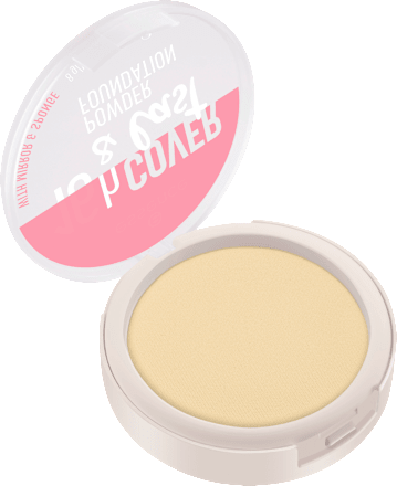 Foundation Puder 16h Cover & Last 03 Bright Beige essence