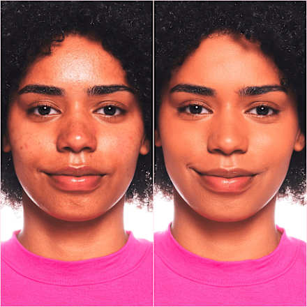 Foundation Make-Up 16h Cover & Last Powder 12 Brown Sugar essence