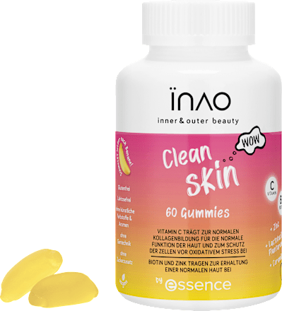 INAO Clean Skin gummies by essence 60 Stück INAO