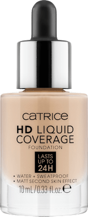 Foundation Liquid HD Coverage Mini Waterproof 010 Light Beige CATRICE