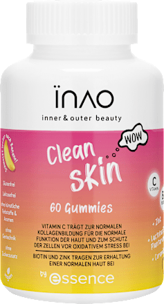 INAO Clean Skin gummies by essence 60 Stück INAO