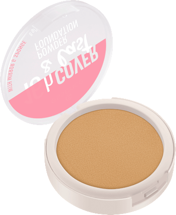 Foundation Make-Up 16h Cover & Last Powder 12 Brown Sugar essence