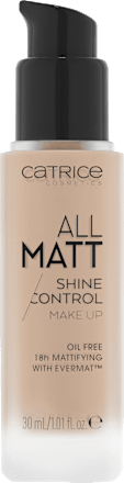 Foundation All Matt Shine Control 015 Cool Vanilla Beige CATRICE