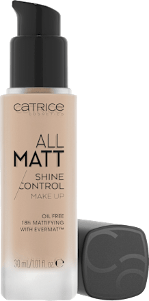 Foundation All Matt Shine Control 015 Cool Vanilla Beige CATRICE