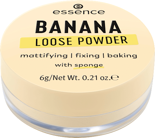 sypký pudr BANANA essence