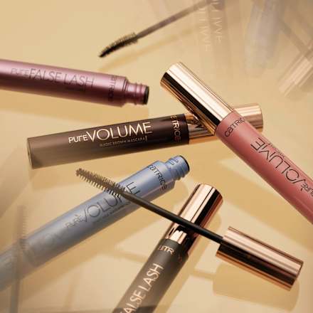 Mascara Pure Volume Waterproof 010 Black CATRICE