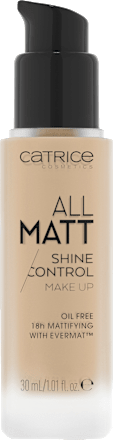 Foundation  All Matt Shine Control 020 Neutral Nude Beige CATRICE