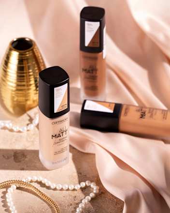 Foundation  All Matt Shine Control 010 Neutral Light Beige  CATRICE
