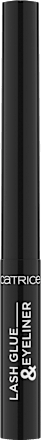 Wimpernkleber & Eyeliner 2In1, 010 Strong Black CATRICE