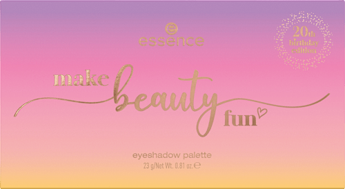 Lidschatten Palette Make Beauty Fun 01 Colour Mood: Happiness essence