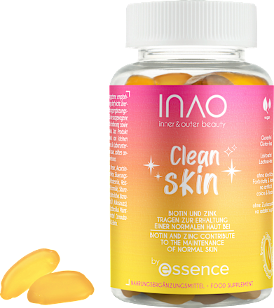 Clean Skin Gummies by essence 60 St INAO