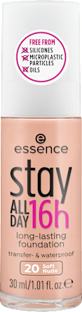 stay ALL DAY 16h long-lasting Foundation 20 essence