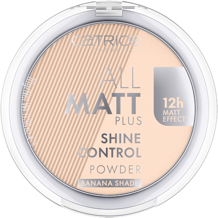 Puder All Matt Plus Shine Control 002 Banana Bright CATRICE