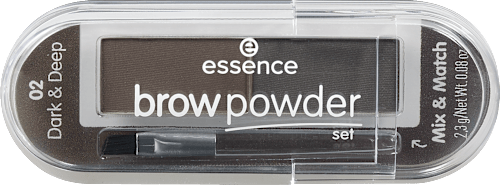 Set za obrvi, 02 Dark & Deep essence