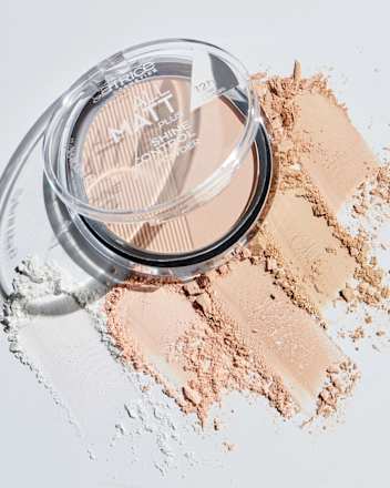 Puder All Matt Plus Shine Control 002 Banana Bright CATRICE