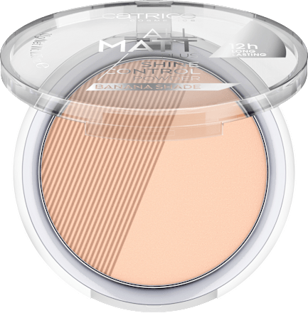 Puder All Matt Plus Shine Control 002 Banana Bright CATRICE