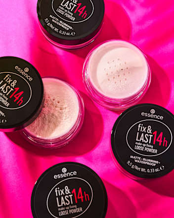 Фиксираща пудра за лице fix & last, 1 бр.  essence
