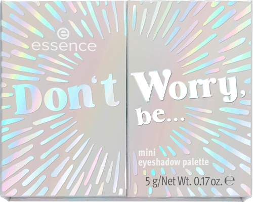 Don't Worry, be... paleta sjenila za oči  essence