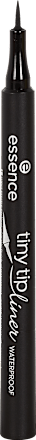 Vodoodolná očná linka tiny tip liner - 01 Deep Black essence