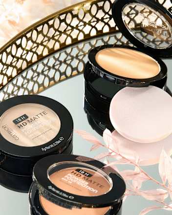 Foundation Puder 18H HD Matte 010W CATRICE