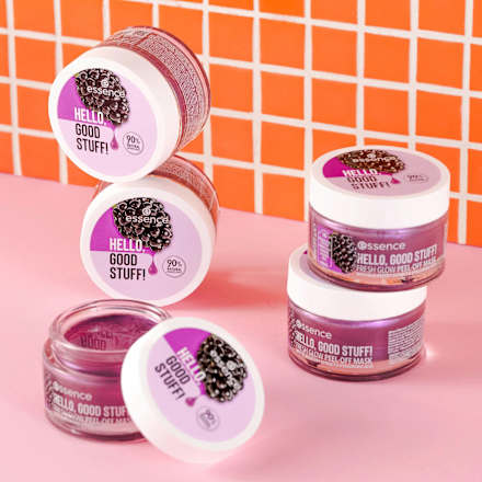 Hello, Good Stuff! Fresh Glow Peel-Off Maske essence